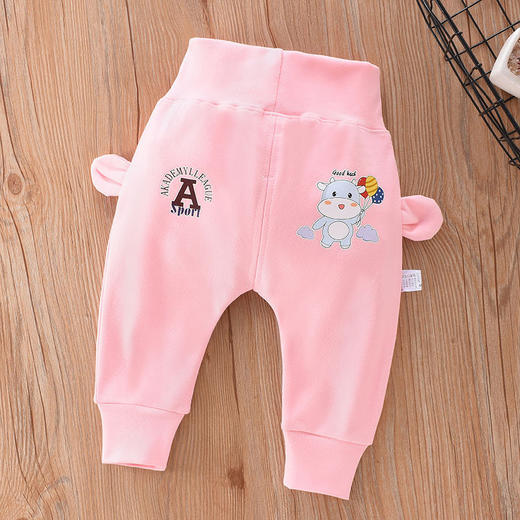 【宝宝双面绒PP长裤】儿童德绒裤子可开档宝宝春秋pp裤婴幼儿外穿高腰护肚长裤保暖童裤 商品图8