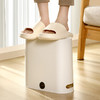 FaSoLa 夹缝垃圾桶厕所卫生间按压式带盖纸篓家用客厅窄缝超窄便纸桶 商品缩略图3
