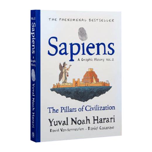 英文原版 Sapiens A Graphic History 人类简史2 漫画小说 英文版 进口英语原版书籍 商品图1