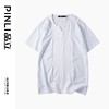 PINLI品立夏季新款男装修身V领上衣休闲短袖T恤纯色潮牌男士体恤B222111030 商品缩略图5