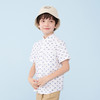 mettekids男童短袖衬衫夏季儿童洋气时髦衬衣中大童卡通童装上衣 商品缩略图2