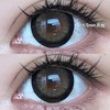 Mixmixx【伊甸园】月抛  漫画感深邃大眼 粗黑边大直径杏仁色狗狗眼 商品缩略图1