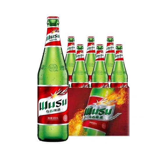 【批发】乌苏啤酒620ml*6瓶 商品图0