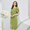 NF880斯尔丽瑟俪2023新款腰间收褶优雅甜美时尚流行显瘦减龄连衣裙 商品缩略图2