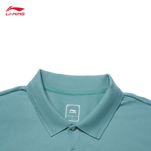 【S断码】李宁中国色系列舒适耐洗短袖POLO男2023新款T恤APLT019【无货退款】 商品图3