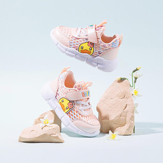 B.Duck小黄鸭童鞋夏季儿童运动鞋23-30 F1483017 商品图3