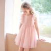 mettekids女童连衣裙夏季儿童粉色仙气网纱公主裙中大童时尚裙子 商品缩略图3