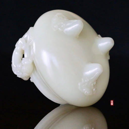 和田玉（白玉）香炉 386.77g 商品图5