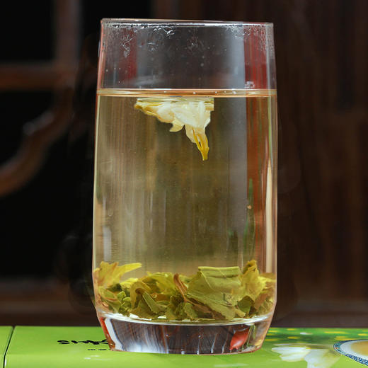 【今年新茶！鲜嫩清香茉莉花茶】口感鲜爽醇厚，香气持久，茶味足耐泡，口碑好茶！绿茶茉莉罐装礼盒套装，浓香型花茶叶夏日中式好物七夕情人节健康 商品图4