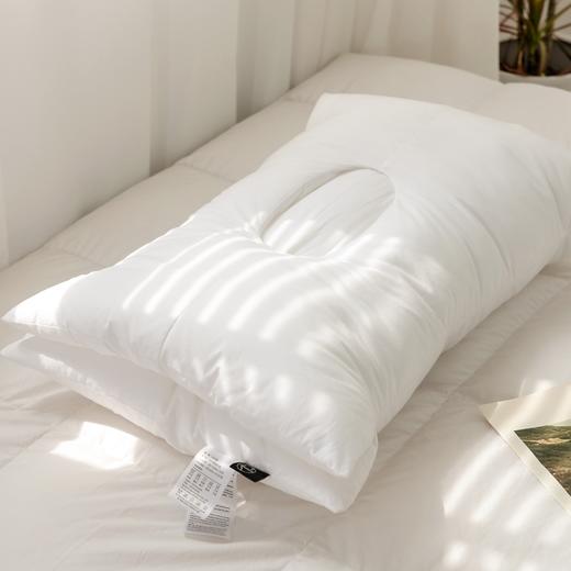 顶柔镂空全棉护颈枕，符合人体工程学设计满足不同睡姿需求 .高度适中，从此安睡一整晚 商品图3