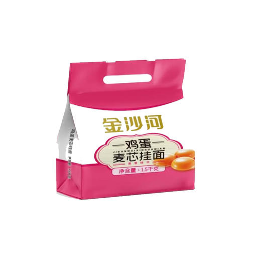 金沙河 鸡蛋麦芯挂面1.5kg 商品图0