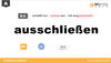 ausschließen 商品缩略图0