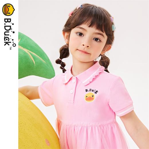 B.Duck小黄鸭童装夏季针织连衣裙105-150 BF2480015 商品图3