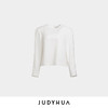 JUDYHUA 毛边设计款上衣 商品缩略图3