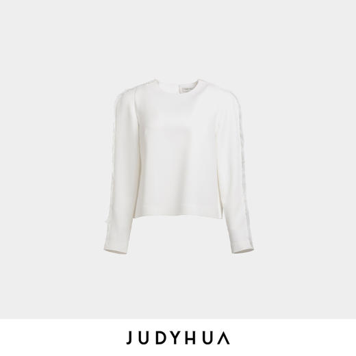 JUDYHUA 毛边设计款上衣 商品图3