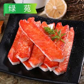 25K绿苑模拟V形蟹柳 400g/小袋 1kg/袋 10袋/件