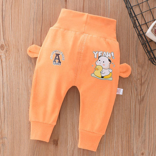 【宝宝双面绒PP长裤】儿童德绒裤子可开档宝宝春秋pp裤婴幼儿外穿高腰护肚长裤保暖童裤 商品图11