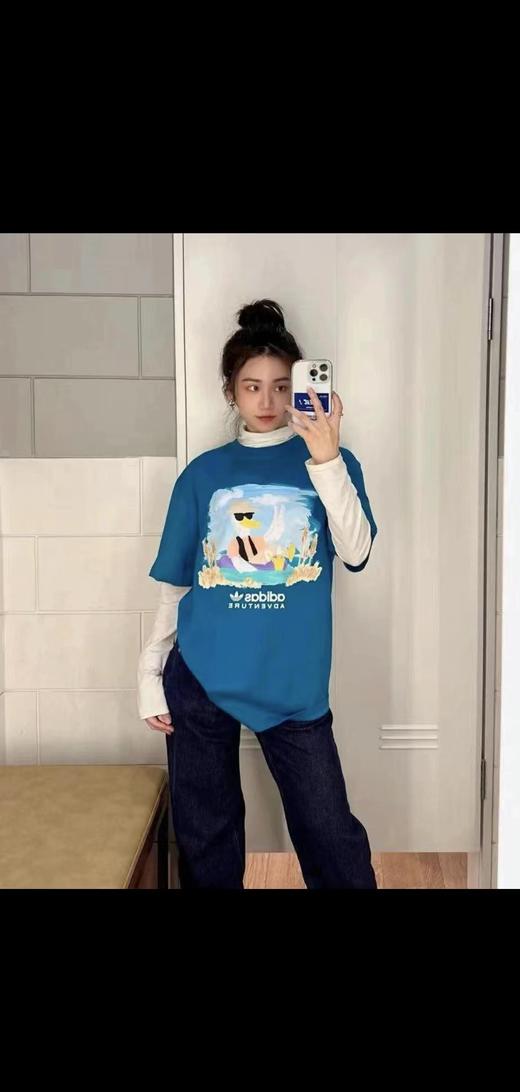 【宠粉明星“私橱”】- adidas运动休闲短袖T恤 商品图0