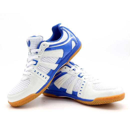 蝴蝶Butterfly  LEZOLINE-10-03 专业乒乓球鞋 乒乓球运动鞋 白蓝色 商品图0