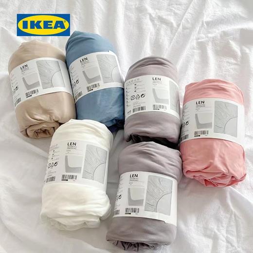 【宜家同源 舒适好打理针织棉床笠】亲肤透气 防滑不移位 软糯顺滑 享受“裸睡”的快乐 商品图0