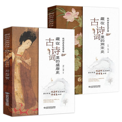 2本套 藏在古诗词里的盛唐史+藏在古诗词里的两宋史 商品图0
