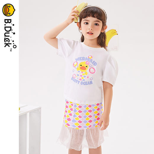 B.Duck小黄鸭童装夏季短袖套装105-150 FF2481032 商品图0