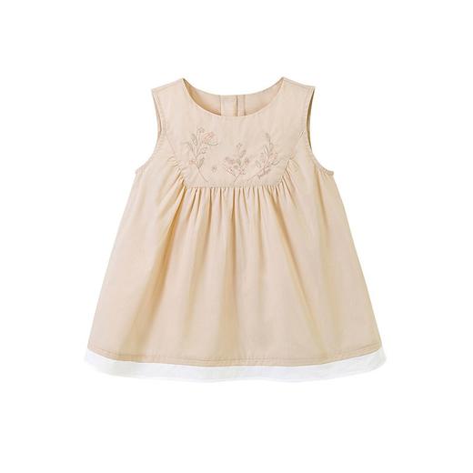 英氏童装纯棉无袖背心裙2023夏季YRLFJ2P297A 商品图4