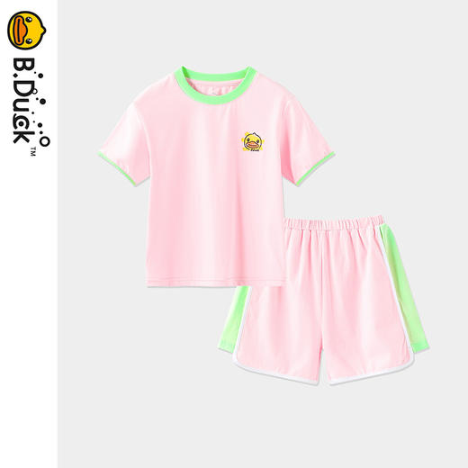 B.Duck小黄鸭童装夏季家居套装105-150 BF2487091 商品图4