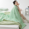 顶柔奶酪雪糍凉感被，以锦纶作为凉感纤维，通过纤维的配比，提供更加透气的温和清凉感 商品缩略图3