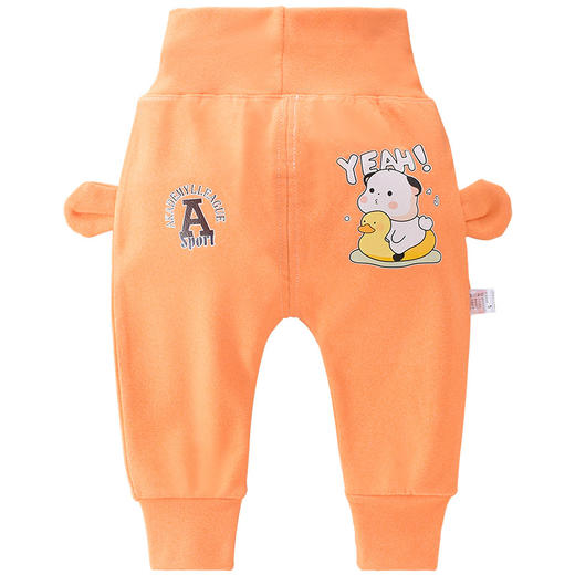 【宝宝双面绒PP长裤】儿童德绒裤子可开档宝宝春秋pp裤婴幼儿外穿高腰护肚长裤保暖童裤 商品图4