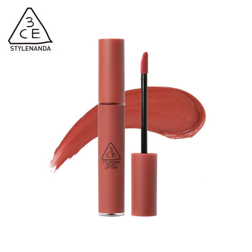 8809437396616 【丝绒唇釉】三熹玉3CE春夏出街好物砖红色酒渍杨梅奶茶裸粉色春日精选 商品图0