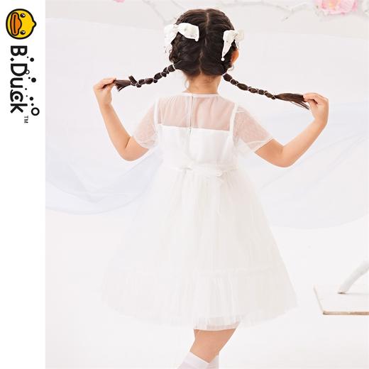 B.Duck小黄鸭童装夏季休闲连衣裙105-150 FF2480021 商品图2