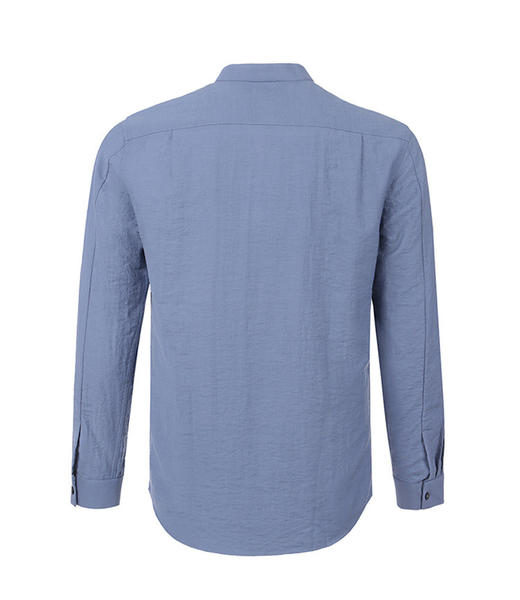 布兰施甄选男装系列亚麻立领衬衫 商品图1