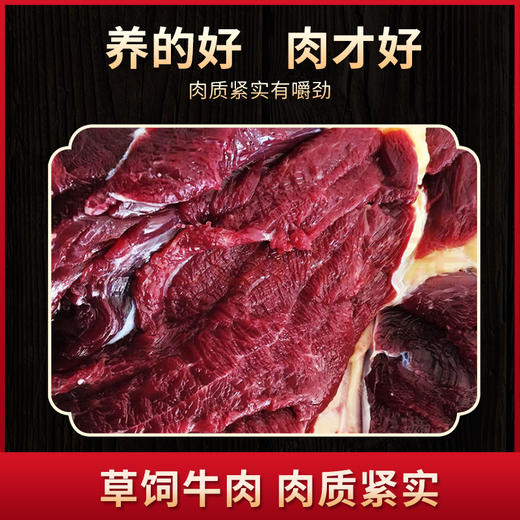 新鲜牦牛肉 新鲜宰杀 甘肃山丹军马场草原散养  邮政冷链空运包邮  非冻肉 商品图0