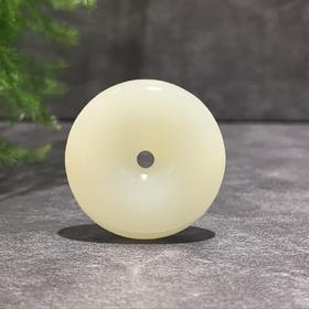 【御珠宫坊】羊脂白玉平安扣