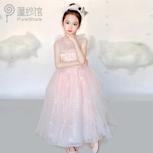 pureshare蓬纱馆 女童礼服裙花恋连衣裙夏季 商品图1