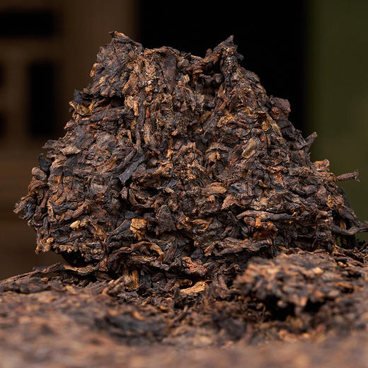 德丰昌2023年 【绿印】普洱熟茶 357克/饼 商品图2