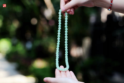 [ 翠羽明珠 ]  东陵玉项链 | 如碧色春水，翠绿欲滴，恬静又诗意 商品图3