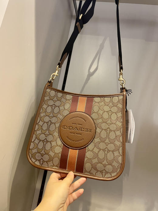 爱马仕同款！Coach Dempsey filebag单肩斜挎通勤包¥1399直邮到手 商品图1