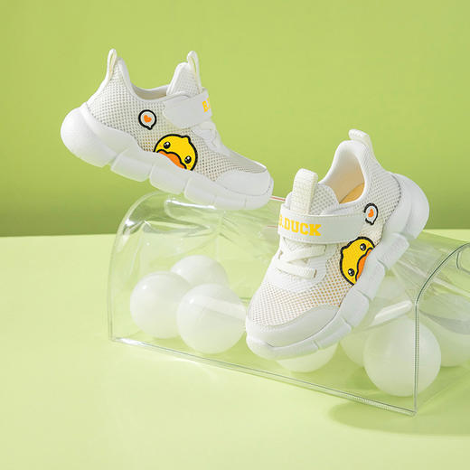B.Duck小黄鸭童鞋夏季儿童运动鞋22-30 B1382016 商品图4