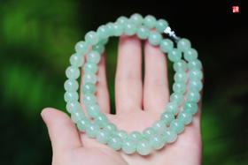 [ 翠羽明珠 ]  东陵玉项链 | 如碧色春水，翠绿欲滴，恬静又诗意
