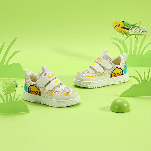 B.Duck小黄鸭童鞋夏季儿童运动鞋22-32 B1383024 商品图4