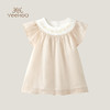 英氏女童连衣裙2023夏季新款飞袖公主裙宝宝礼服裙子YRLCJ2P281A 商品缩略图0