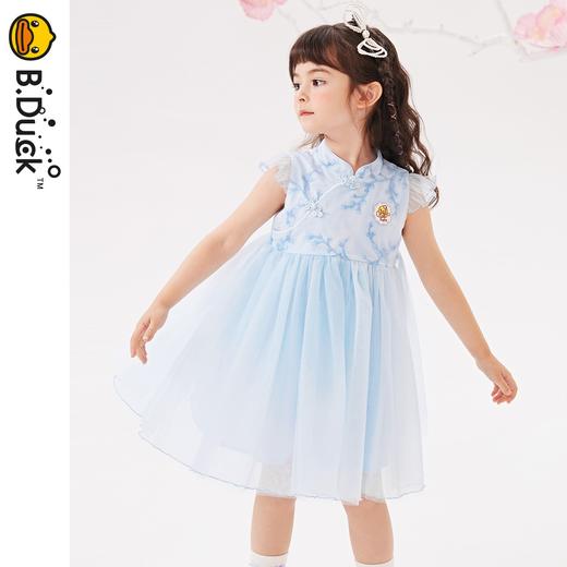 B.Duck小黄鸭童装夏季休闲连衣裙105-150 FF2480019 商品图3