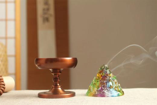 琉璃纯铜博山炉 (五彩) 商品图3