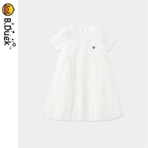 B.Duck小黄鸭童装夏季休闲连衣裙105-150 FF2480021 商品图4