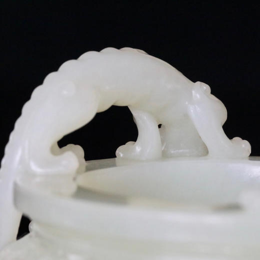 和田玉（白玉）香炉 386.77g 商品图9