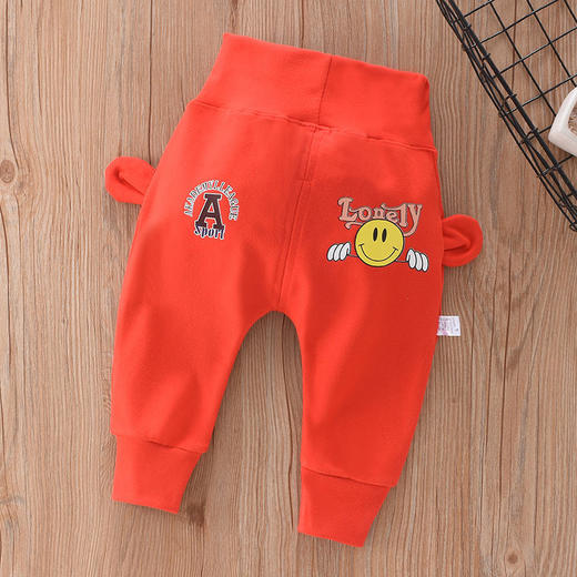 【宝宝双面绒PP长裤】儿童德绒裤子可开档宝宝春秋pp裤婴幼儿外穿高腰护肚长裤保暖童裤 商品图6