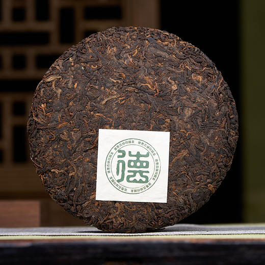 德丰昌2023年 【绿印】普洱熟茶 357克/饼 商品图7