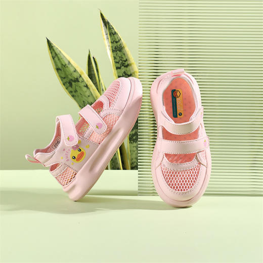 B.Duck小黄鸭童鞋夏季儿童运动鞋26-35 F1385045 商品图3